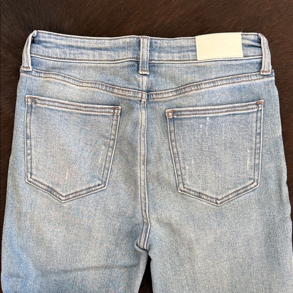 Pistola Light Blue Distressed Cropped Jeans - Picture 4 of 4